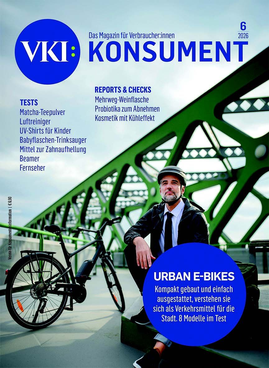 Das Testmagazin „Konsument“ ist ein Bestseller, die Leserinnen und Leser finanzieren damit etwa zur Hälfte die unabhängige Arbeit des VKI.